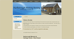 Desktop Screenshot of narboroughhistory.org.uk